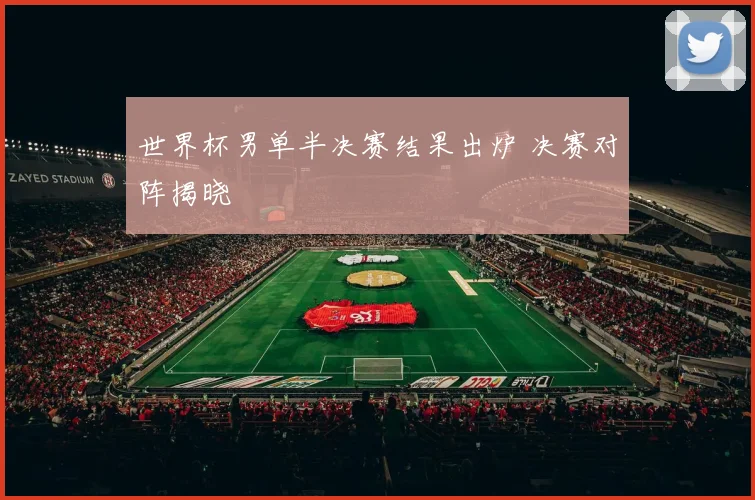 世界杯男单半决赛结果出炉 决赛对阵揭晓